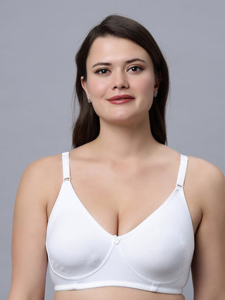 Slider Non-Padded Full Coverage T-Shirt Bra (Pack of 1) Incare