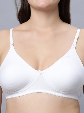 Navya Lightly Padded Full-Coverage T-Shirt bra (Pack of 2) Incare