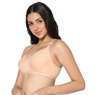 SUHANA_SKIN Non-Padded Full Coverage T-Shirt Bra ( Pack of 1) Incare