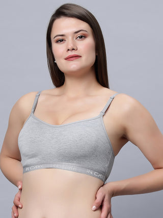 Sports-03 Non-Padded Full Coverage Sports bra (Pack of 1) Incare