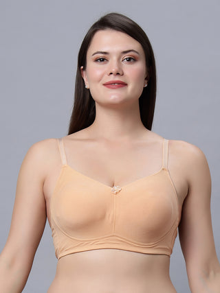 ALPLNIVEA Non-Padded Full Coverage T-Shirt Bra (Pack of 2) Incare