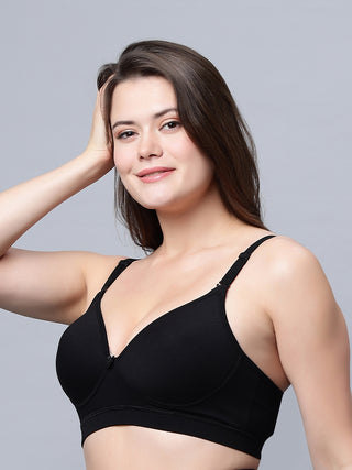 Explore the Comfort of the ICPD-07 Full Coverage Lightly Padded Bra Incare