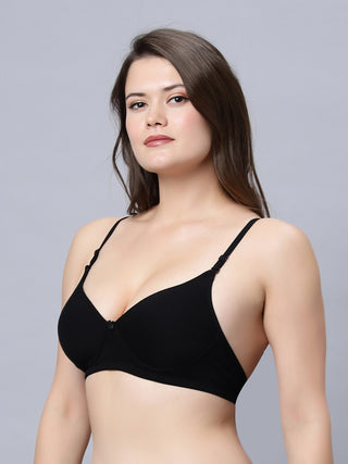 Half Coverage  Padded Bra (Pack of 2) Incare