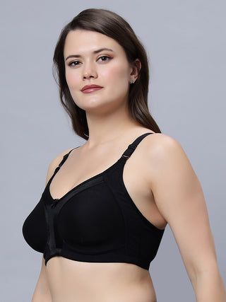 Embrace Comfort with ALPLSPACEX's Non-Padded Full Coverage Bra Incare