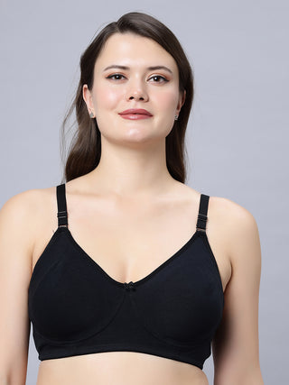 Slider Non-Padded Full Coverage T-Shirt Bra (Pack of 1) Incare