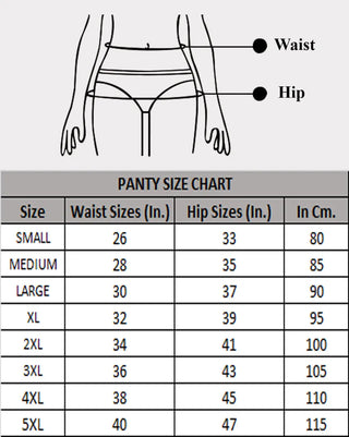 Dx Mw 1 Panties with Outer Elastic (Pack of 3) - Incare