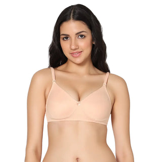 Ela Non-Padded Full Coverage T-Shirt Bra (Pack of 2) - Incare