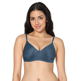 Ela Non-Padded Full Coverage T-Shirt Bra (Pack of 2) - Incare