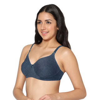 Ela Non-Padded Full Coverage T-Shirt Bra (Pack of 2) - Incare