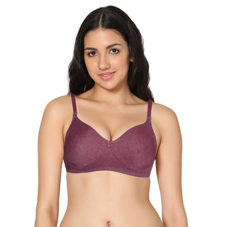 Ela Non-Padded Full Coverage T-Shirt Bra (Pack of 2) - Incare