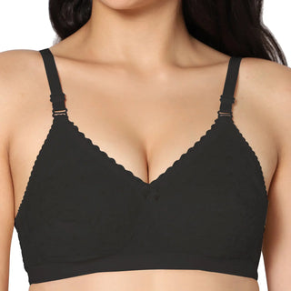 Heena Non-Padded Full Coverage Bra (Pack of 1) - Incare