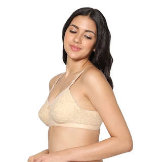 Heena Non-Padded Full Coverage Bra (Pack of 1) - Incare