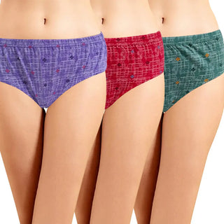 High Rise Full Coverage Hipster Panty (Pack of 3) - Incare