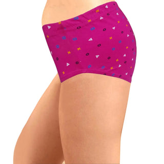 High Rise Full Coverage Inner Elastic  Hipster Panty (Pack of 3) - Incare