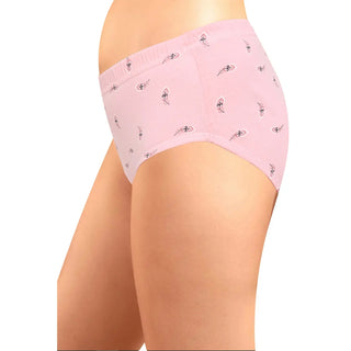 High Rise Hipster Panties with Inner Elastic (Pack of 3) - Incare