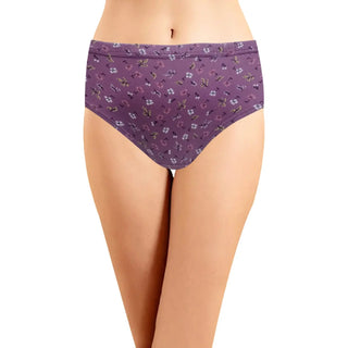 High Rise Hipster Panties with Inner Elastic (Pack of 3) - Incare