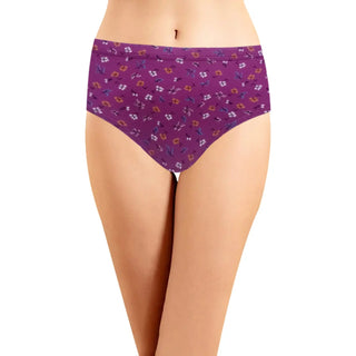 High Rise Hipster Panties with Inner Elastic (Pack of 3) - Incare