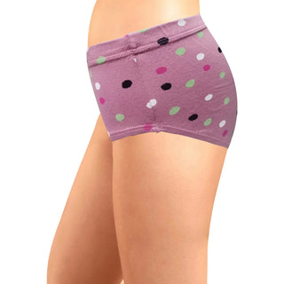 High Rise Hipster Panties with Inner Elastic - (Pack of 3) - Incare