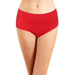 ICIN-011 Hipster Panties with Inner Elastic - (Pack of 3) - Incare