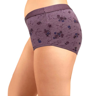 ICOE-013 Hipster Panties with Outer Elastic - (Pack of 3) - Incare