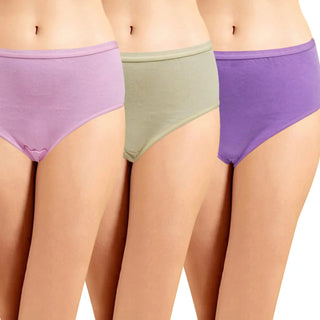 ICOE-016 Hipster Panties with Outer Elastic (Pack of 3) - Incare