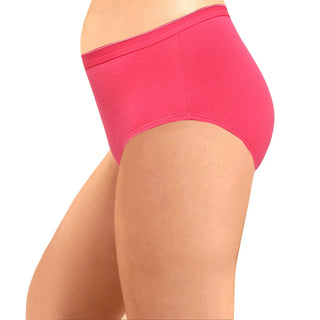 ICOE-030 Hipster Panties with Outer Elastic (Pack of 3) - Incare