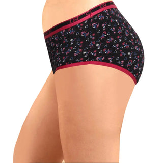 ICOE-063 Hipster Panties with Outer Elastic (Pack of 3) - Incare
