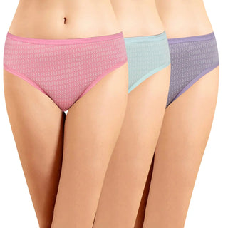 Low Waist Panties with Outer Elastic (Pack of 3) - Incare