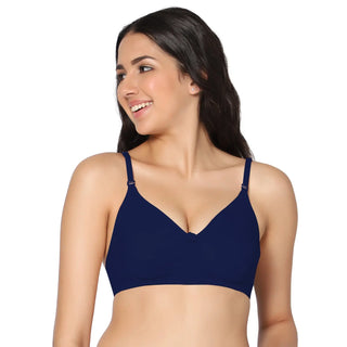 Navya Lightly Padded Full-Coverage T-Shirt bra (Pack of 1) - Incare