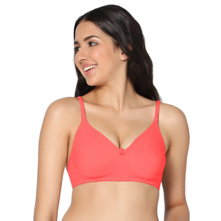 Navya Lightly Padded Full-Coverage T-Shirt bra (Pack of 1) - Incare