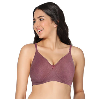 Navya Lightly Padded Full-Coverage T-Shirt bra (Pack of 1) - Incare