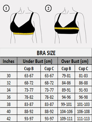 Navya Lightly Padded Full-Coverage T-Shirt bra (Pack of 2) - Incare