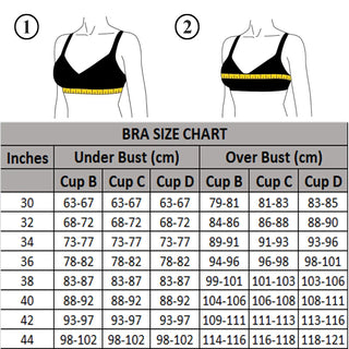 Navya Lightly Padded Full-Coverage T-Shirt bra (Pack of 2) - Incare