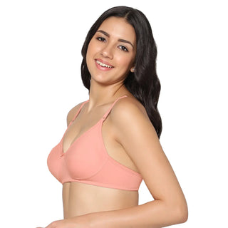 Navya Lightly Padded Full-Coverage T-Shirt bra (Pack of 2) - Incare