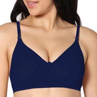 Navya Lightly Padded Full-Coverage T-Shirt bra (Pack of 2) - Incare