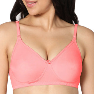 Navya Lightly Padded Full-Coverage T-Shirt bra (Pack of 2) - Incare