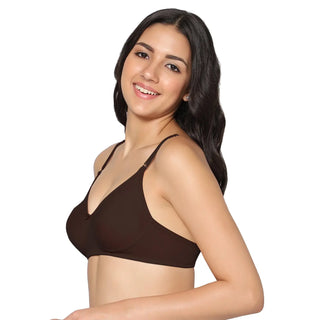 Navya Lightly Padded Full-Coverage T-shirt bra (Pack of 2) - Incare