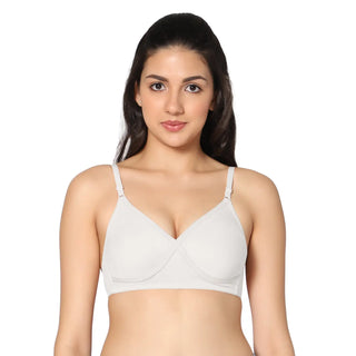 Nysa Non-Padded Full Coverage T-Shirt Bra (Pack of 1) - Incare