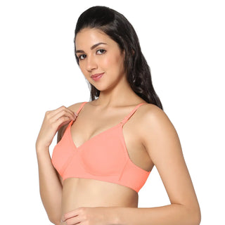 Nysa Non-Padded Full Coverage T-Shirt Bra (Pack of 1) - Incare