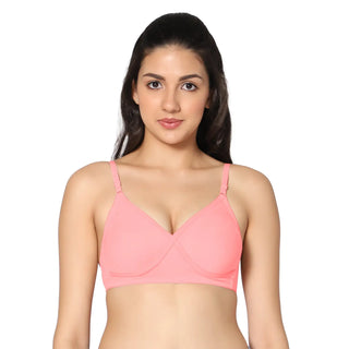 Nysa Non-Padded Full Coverage T-Shirt Bra (Pack of 1) - Incare