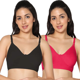 Full Coverage Non-Padded Bra (Pack of 2)