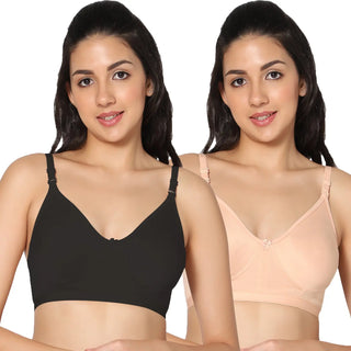 Full Coverage Non-Padded Bra (Pack of 2)