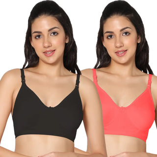 Full Coverage Non-Padded Bra (Pack of 2)