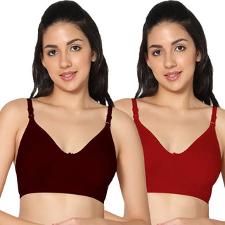 Full Coverage Non-Padded Bra (Pack of 2)