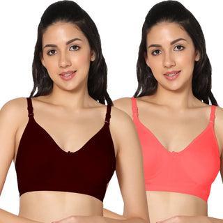 Full Coverage Non-Padded Bra (Pack of 2)