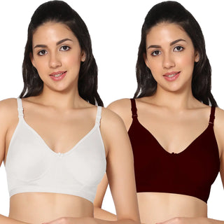 Full Coverage Non-Padded Bra (Pack of 2)