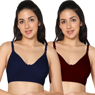 Full Coverage Non-Padded Bra (Pack of 2)