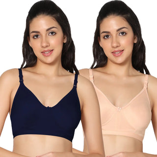 Full Coverage Non-Padded Bra (Pack of 2)