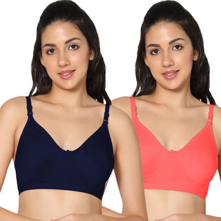 Full Coverage Non-Padded Bra (Pack of 2)