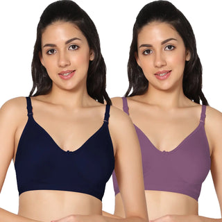 Full Coverage Non-Padded Bra (Pack of 2)